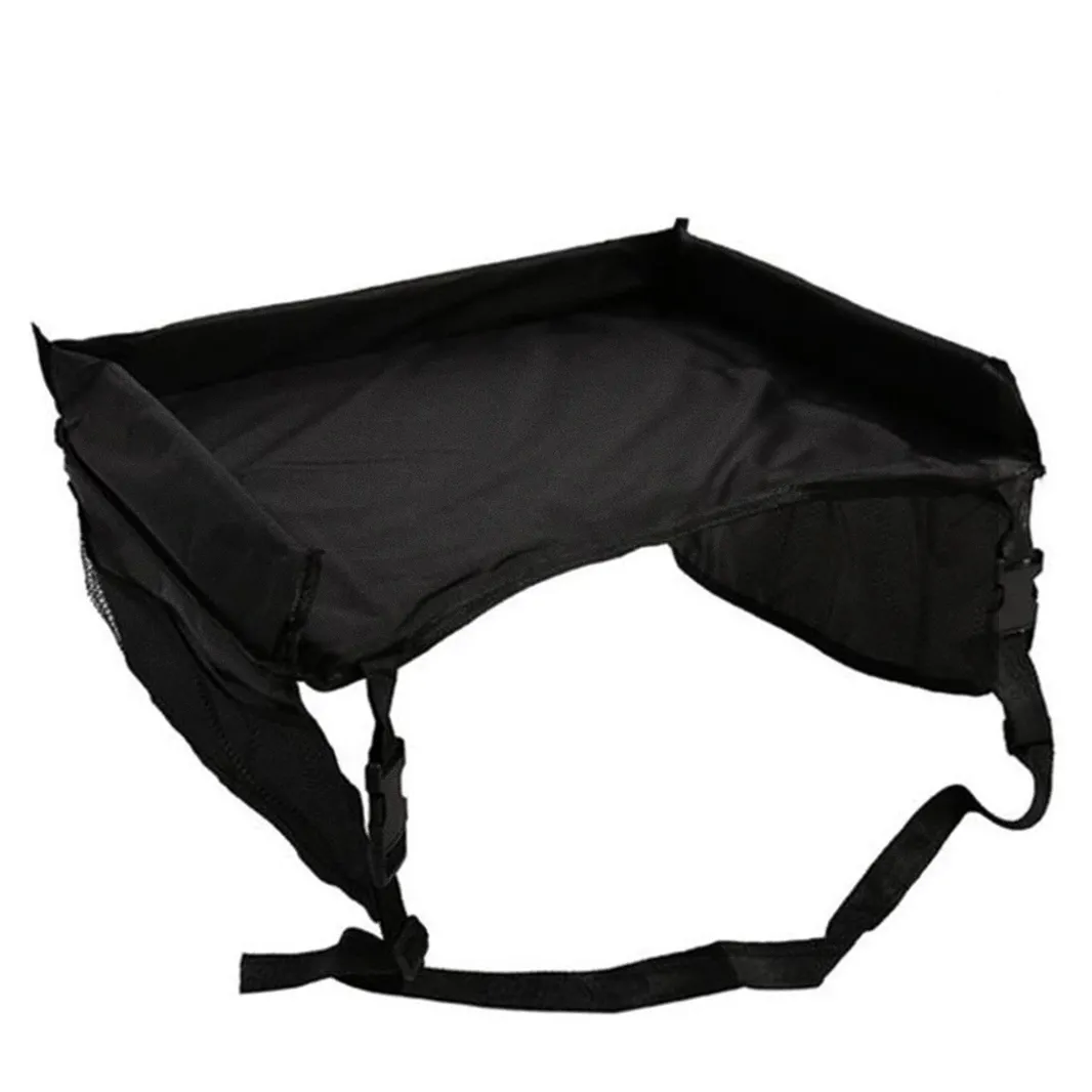 Stolik podróżny wodoodporny do fotelika samochodowego czarny - obrazek 8