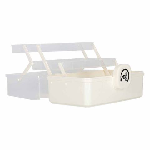 Organizer na leki pojemnik pudełko kasetka apteczka duży XL na zamek skrzynka 29x19x15