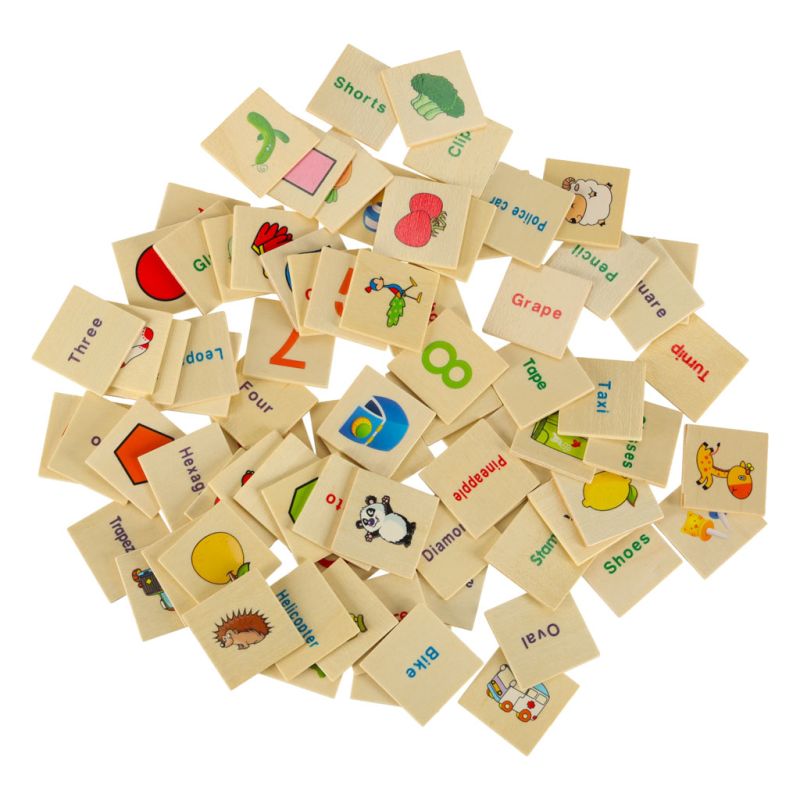 Sorter drewniany układanka logiczna dopasuj obrazki - obrazek 11