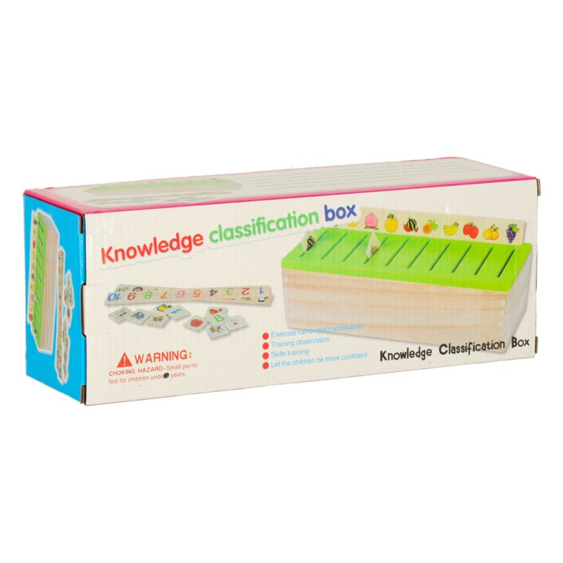 Sorter drewniany układanka logiczna dopasuj obrazki - obrazek 15