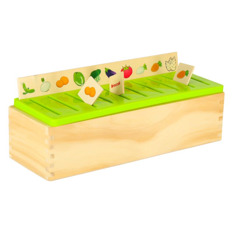 Sorter drewniany układanka logiczna dopasuj obrazki - obrazek 7