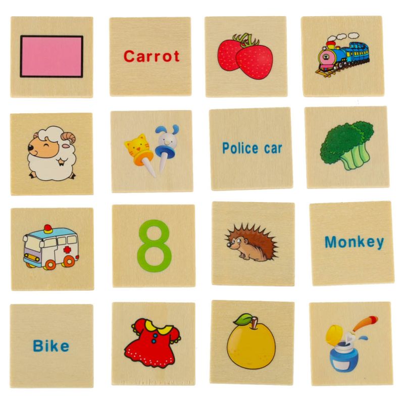 Sorter drewniany układanka logiczna dopasuj obrazki - obrazek 10