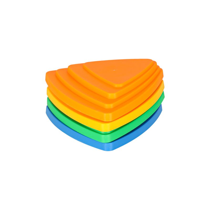 Ścieżka sensoryczna kamienie rzeczne do treningu równowagi podłoga to lawa gra 11 elementów kolorowa - obrazek 6