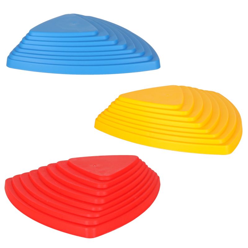 Ścieżka sensoryczna kamienie rzeczne do treningu równowagi podłoga to lawa gra 11 elementów kolorowa - obrazek 8