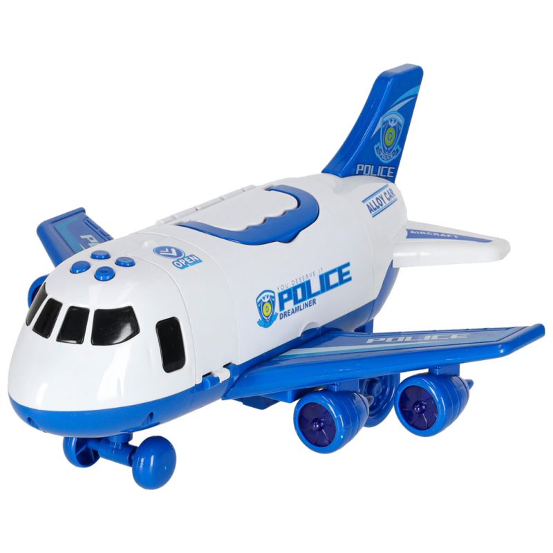 Transporter samolot + 3 auta policja - obrazek 2