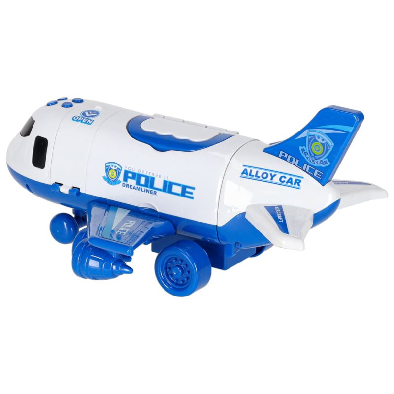 Transporter samolot + 3 auta policja - obrazek 3