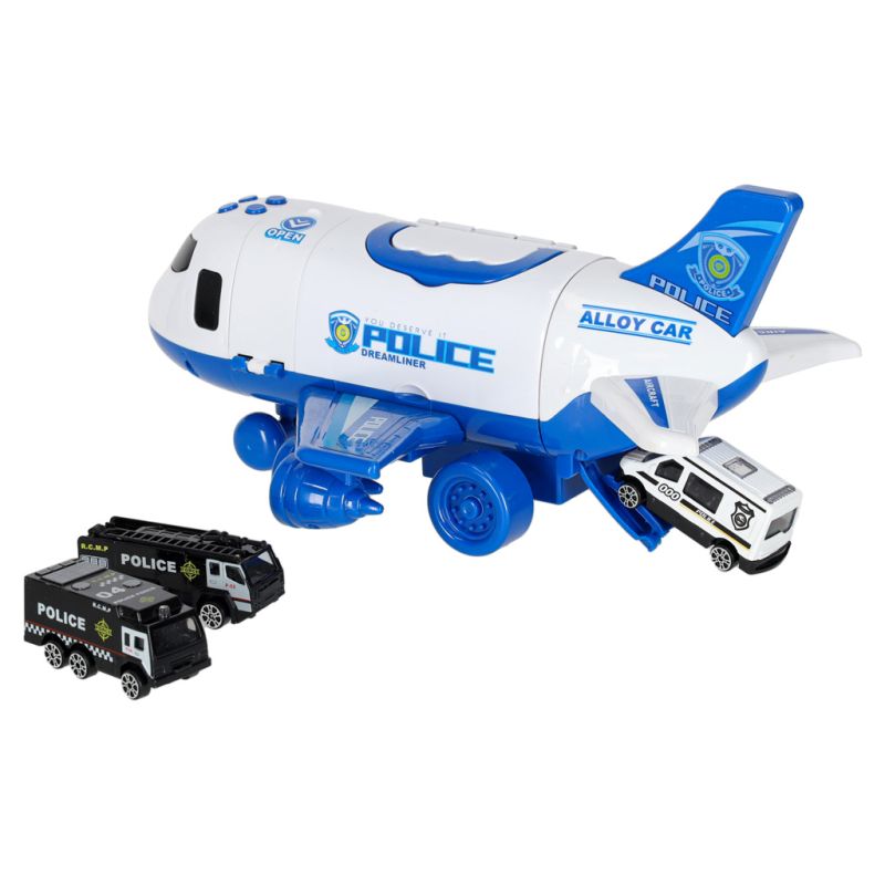 Transporter samolot + 3 auta policja - obrazek 7