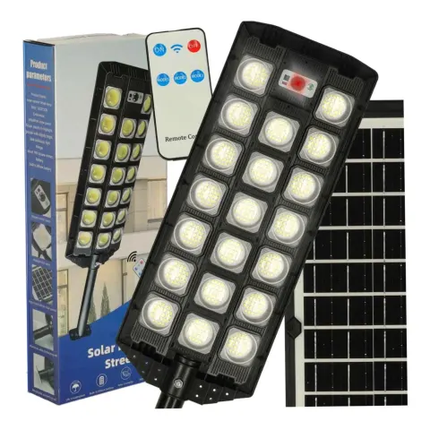 Lampa solarna LED zewnętrzna halogen latarnia