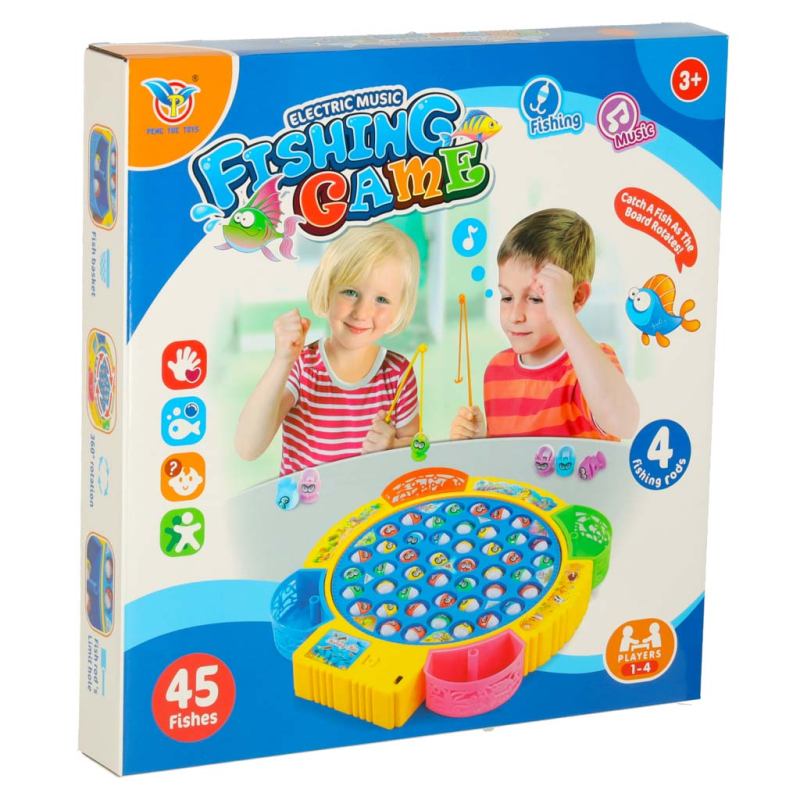 Gra zręcznościowa rodzinna rybki łowienie 45 rybek + 4 wędki - obrazek 13