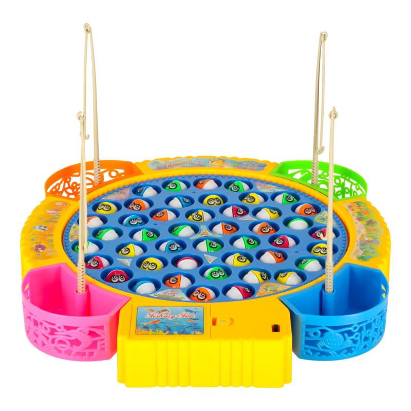 Gra zręcznościowa rodzinna rybki łowienie 45 rybek + 4 wędki