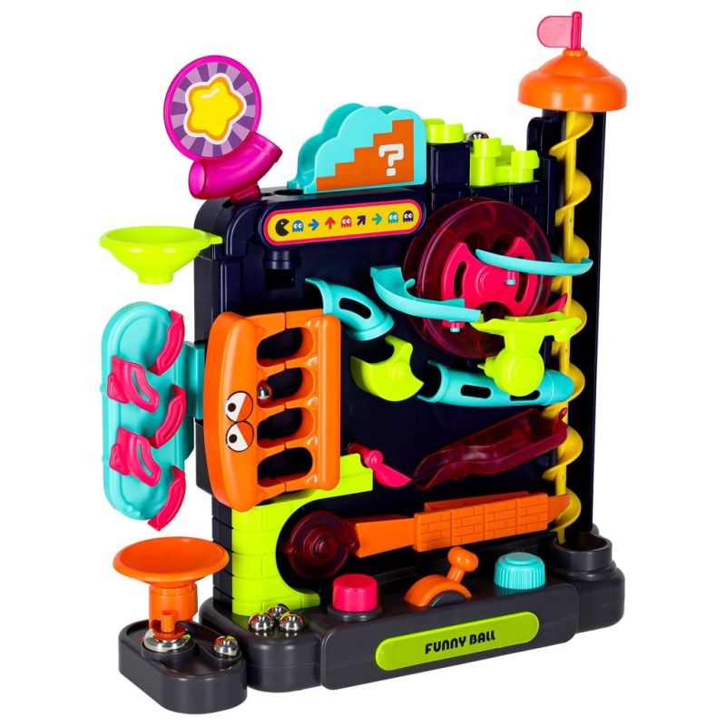 Gra zręcznościowa tor kulkowy z przeszkodami dla kulek - obrazek 2