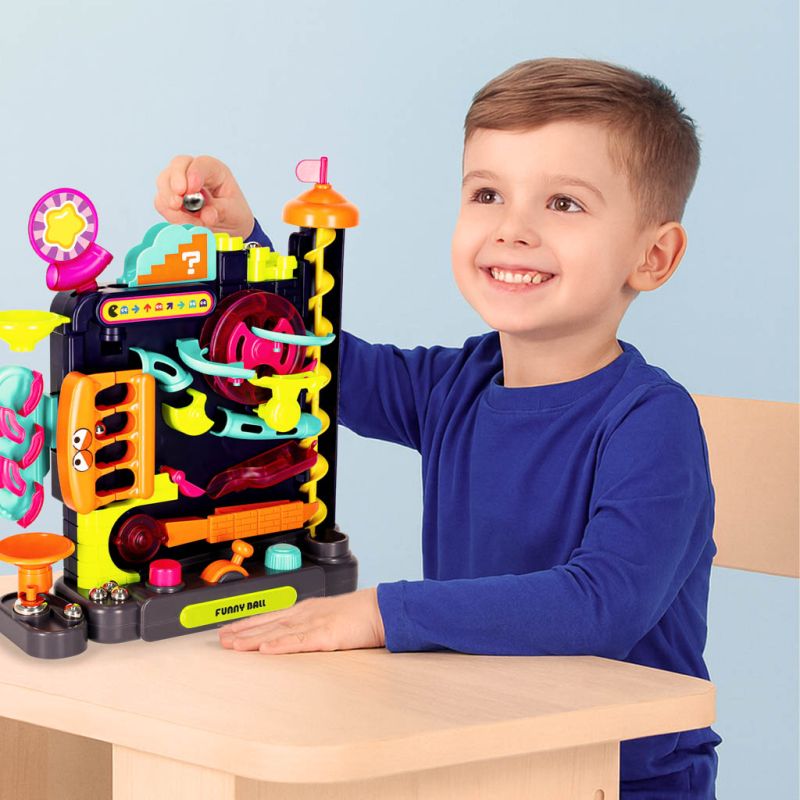 Gra zręcznościowa tor kulkowy z przeszkodami dla kulek - obrazek 14