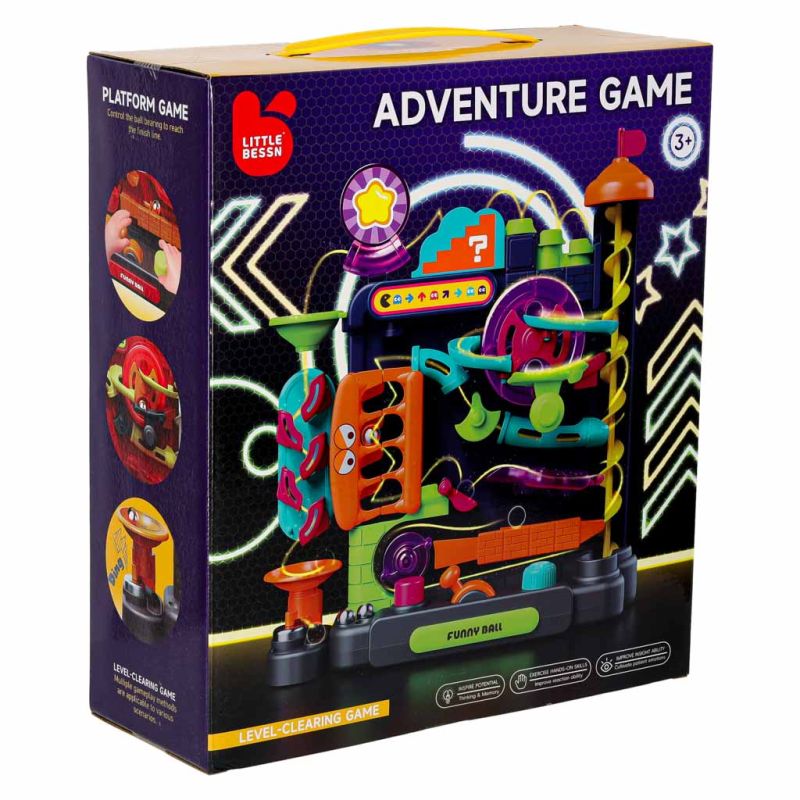 Gra zręcznościowa tor kulkowy z przeszkodami dla kulek - obrazek 16