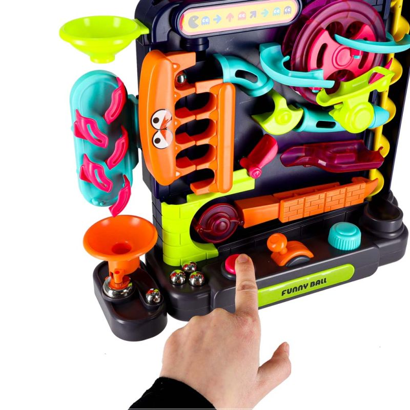 Gra zręcznościowa tor kulkowy z przeszkodami dla kulek - obrazek 5