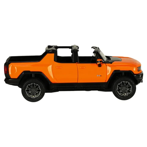 Samochód zdalnie sterowany Rastar 93000 Hummer EV 1:16 pomarańczowy