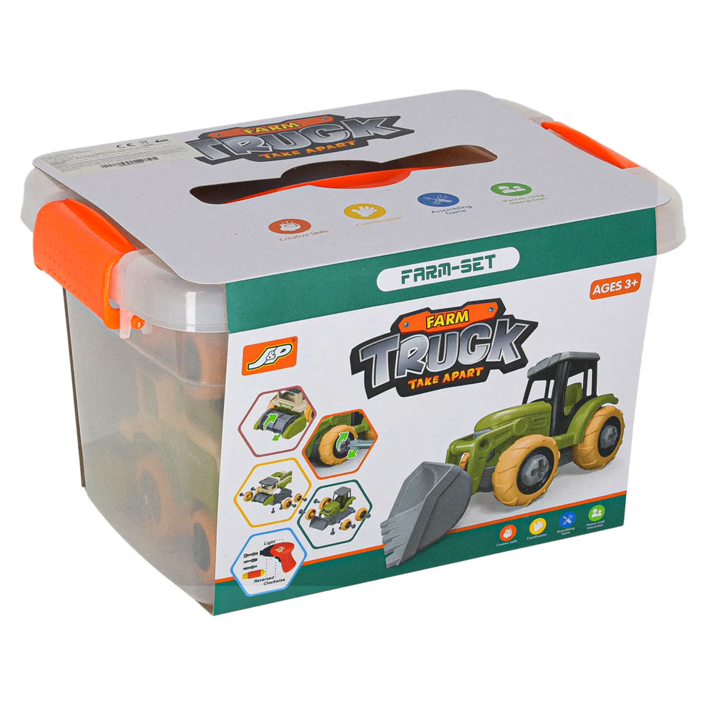 Farma traktor maszyny rolnicze ciągnik do skręcania zwierzęta wkrętarka - obrazek 15