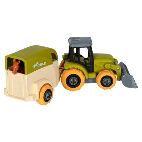 Farma traktor maszyny rolnicze ciągnik do skręcania zwierzęta wkrętarka