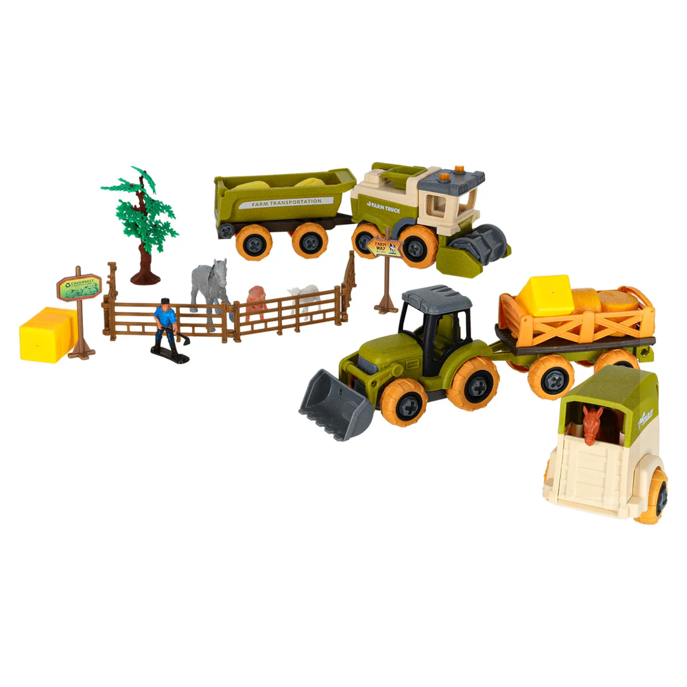 Farma traktor maszyny rolnicze ciągnik do skręcania zwierzęta wkrętarka - obrazek 8