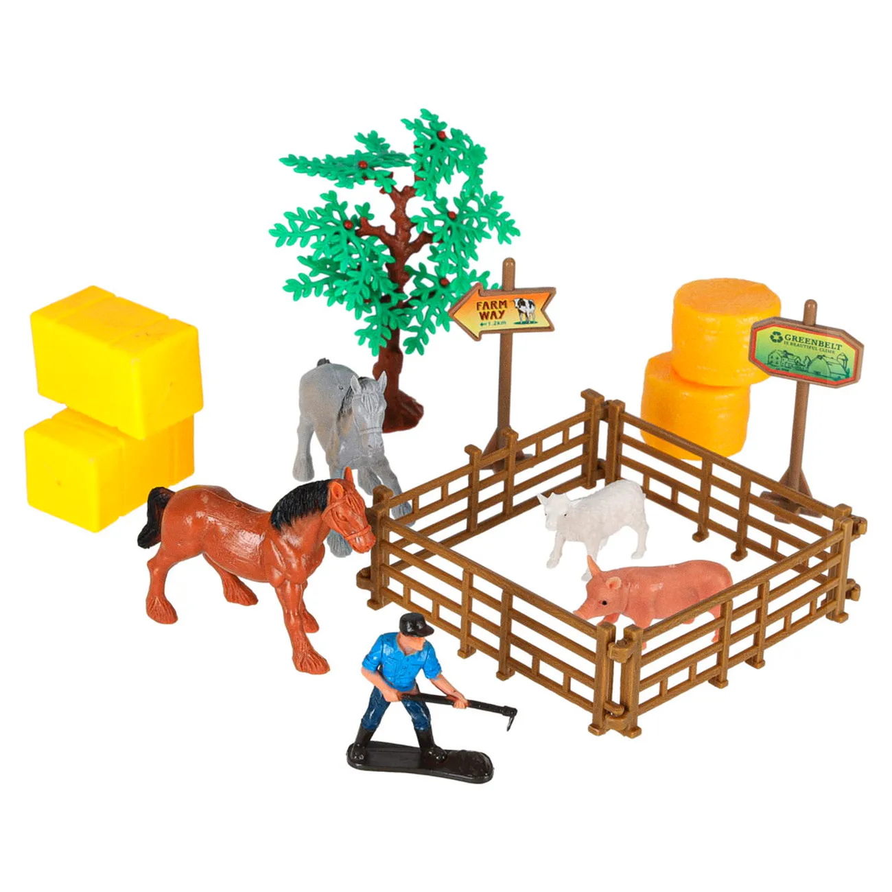 Farma traktor maszyny rolnicze ciągnik do skręcania zwierzęta wkrętarka - obrazek 9