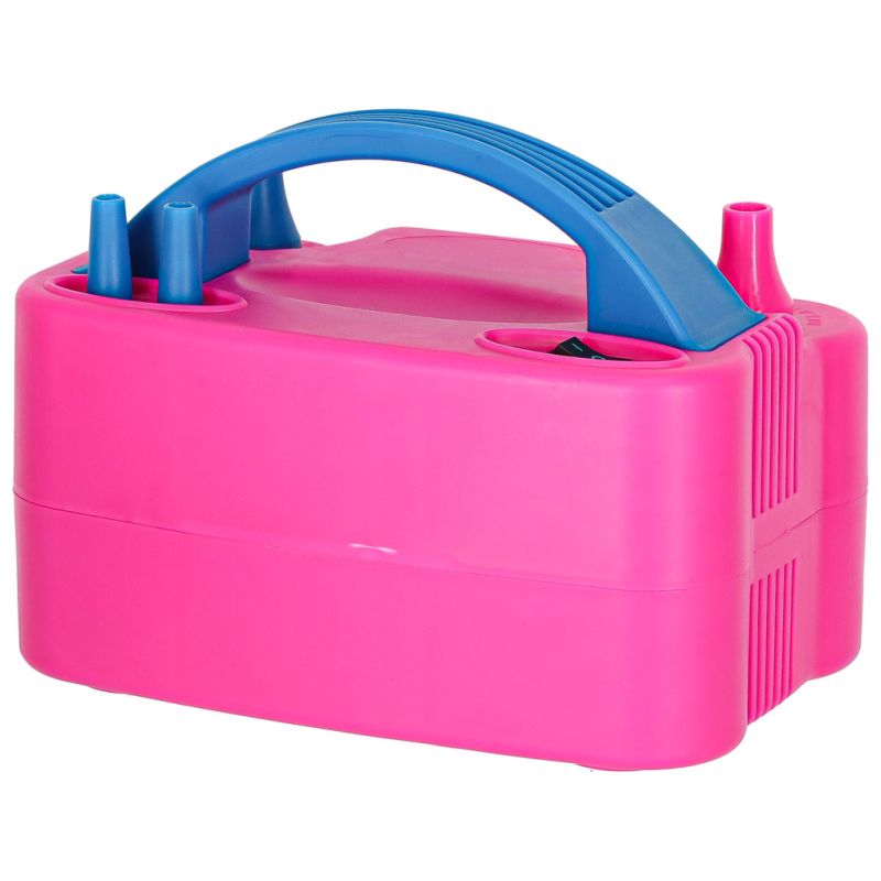 Pompka do balonów elektryczna mocna na 2 balony 2 dysze pompujące - obrazek 3