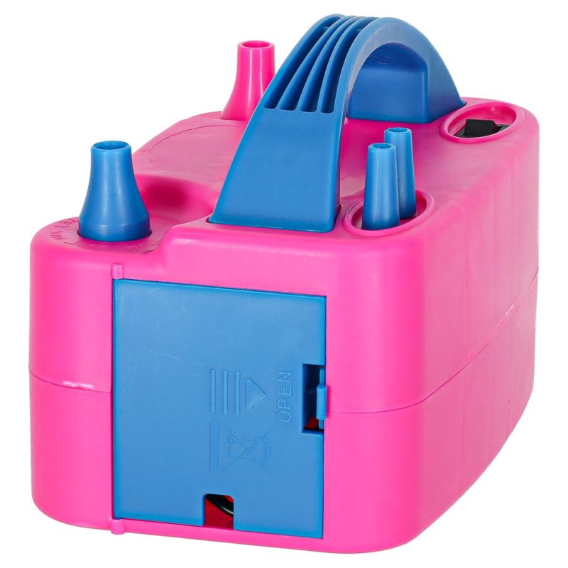 Pompka do balonów elektryczna mocna na 2 balony 2 dysze pompujące - obrazek 5