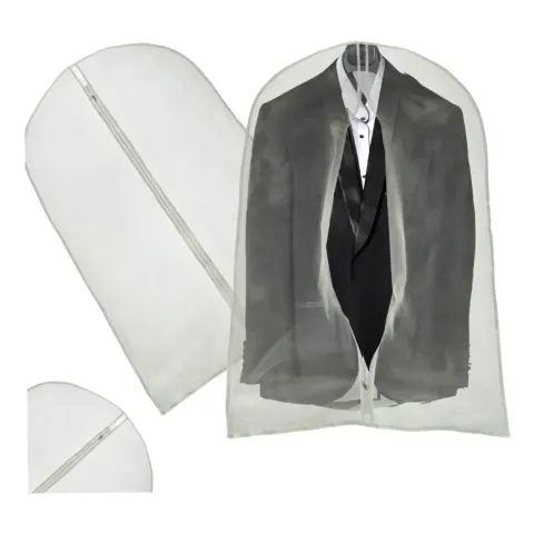 Pokrowiec na ubrania garnitur odzież przezroczysty 60 x 80 cm