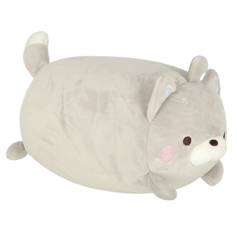 Poduszka podróżna 2w1 rogal pod kark do samolotu samochodu maskotka kot - obrazek 2