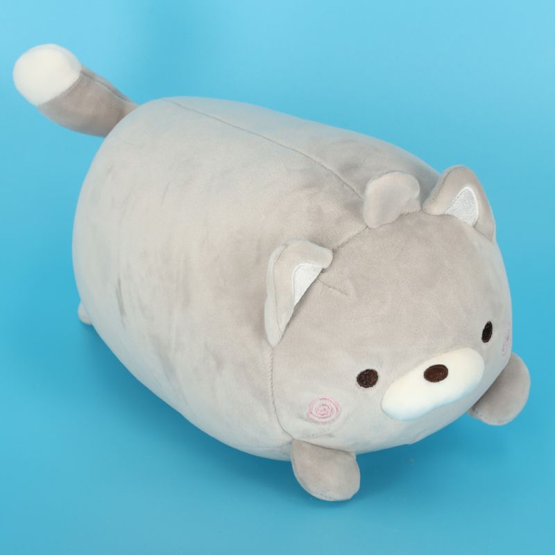 Poduszka podróżna 2w1 rogal pod kark do samolotu samochodu maskotka kot - obrazek 14