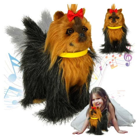 Piesek interaktywny reaguje na dotyk ruch chodzi szczeka York