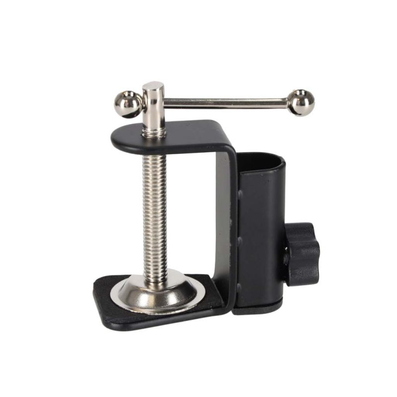 Lampka na biurko biurkowa LED z lupą szkło powiększające obrotowy wysięgnik 2 sposoby mocowania - obrazek 5