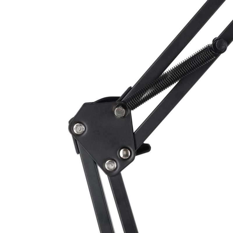 Lampka na biurko biurkowa LED z lupą szkło powiększające obrotowy wysięgnik 2 sposoby mocowania - obrazek 8