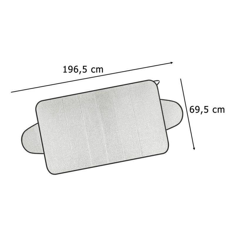 Mata osłona na szybę antyszronowa przeciwsłoneczna samochodowa na przednią szybę - obrazek 6