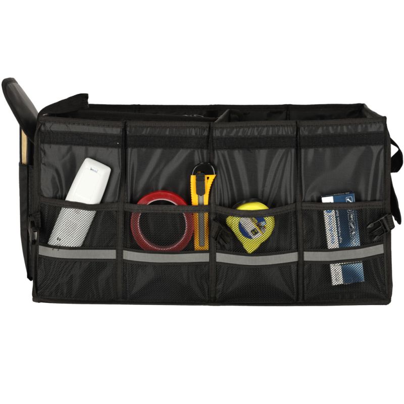 Organizer do bagażnika duża torba do samochodu z odblaskami - obrazek 10