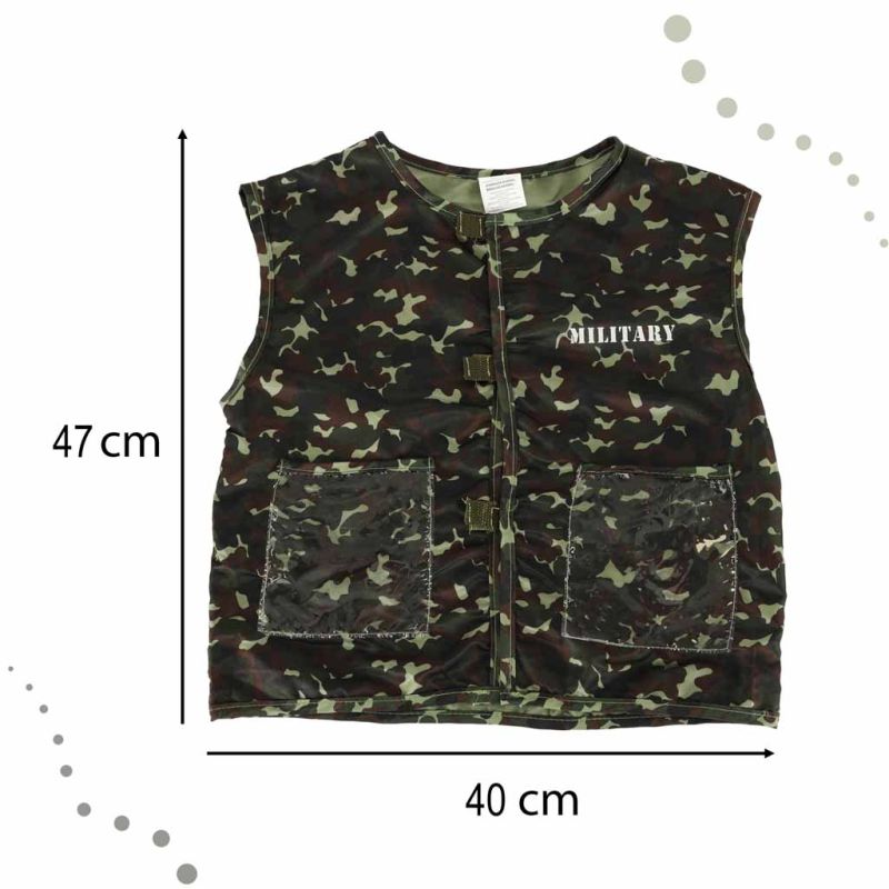 Kostium strój karnawałowy przebranie żołnierz hełm zestaw 3-8 lat - obrazek 8