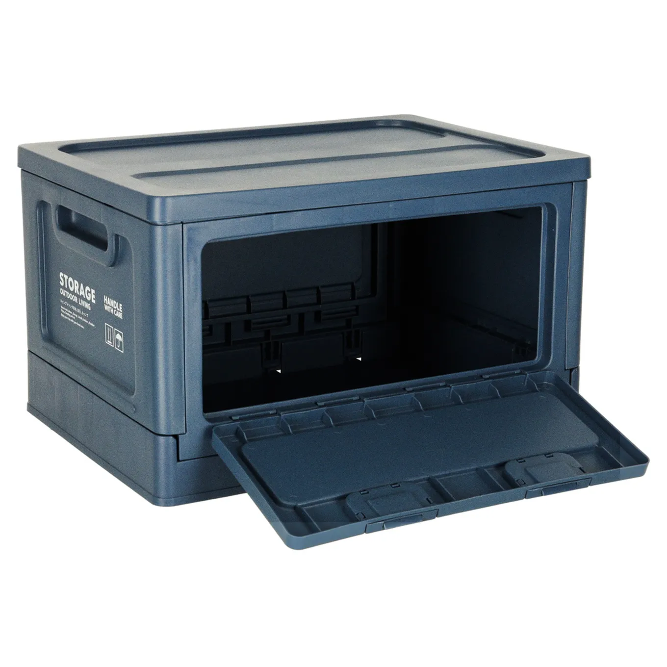 Organizer do bagażnika samochodowy pudełko skrzynka składana 25l granatowa - obrazek 5