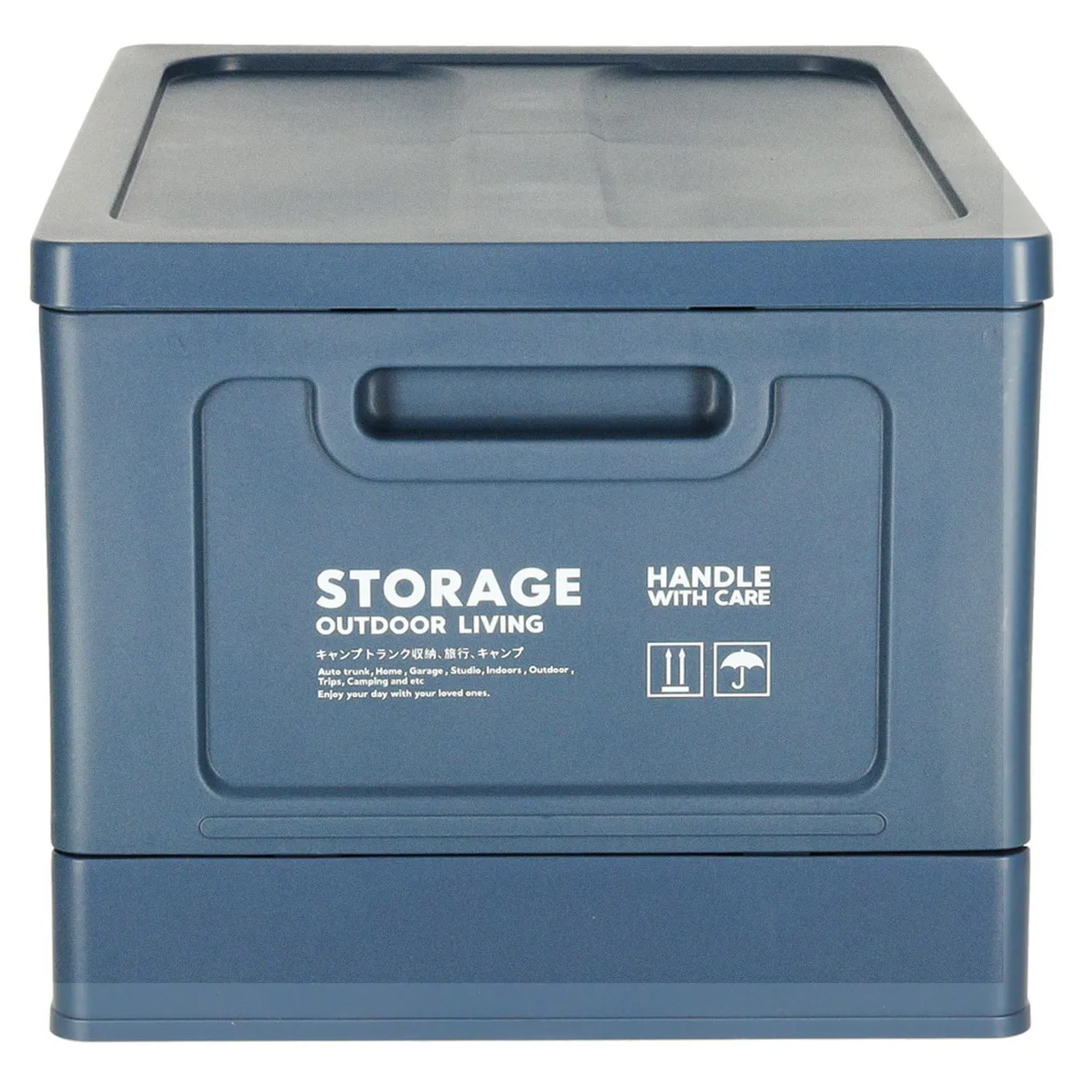 Organizer do bagażnika samochodowy pudełko skrzynka składana 25l granatowa - obrazek 6