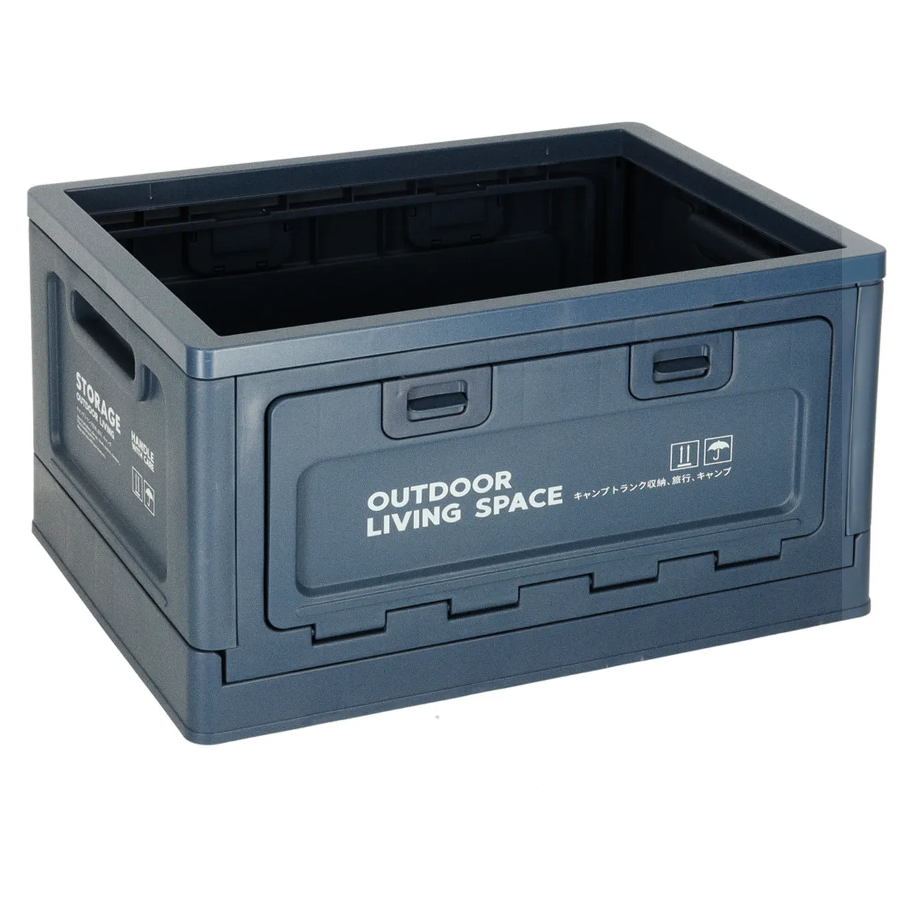 Organizer do bagażnika samochodowy pudełko skrzynka składana 25l granatowa - obrazek 8