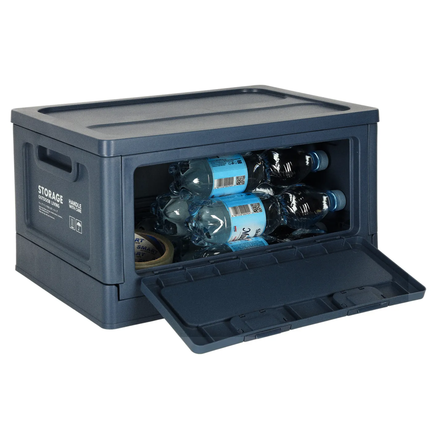 Organizer do bagażnika samochodowy pudełko skrzynka składana 25l granatowa - obrazek 10