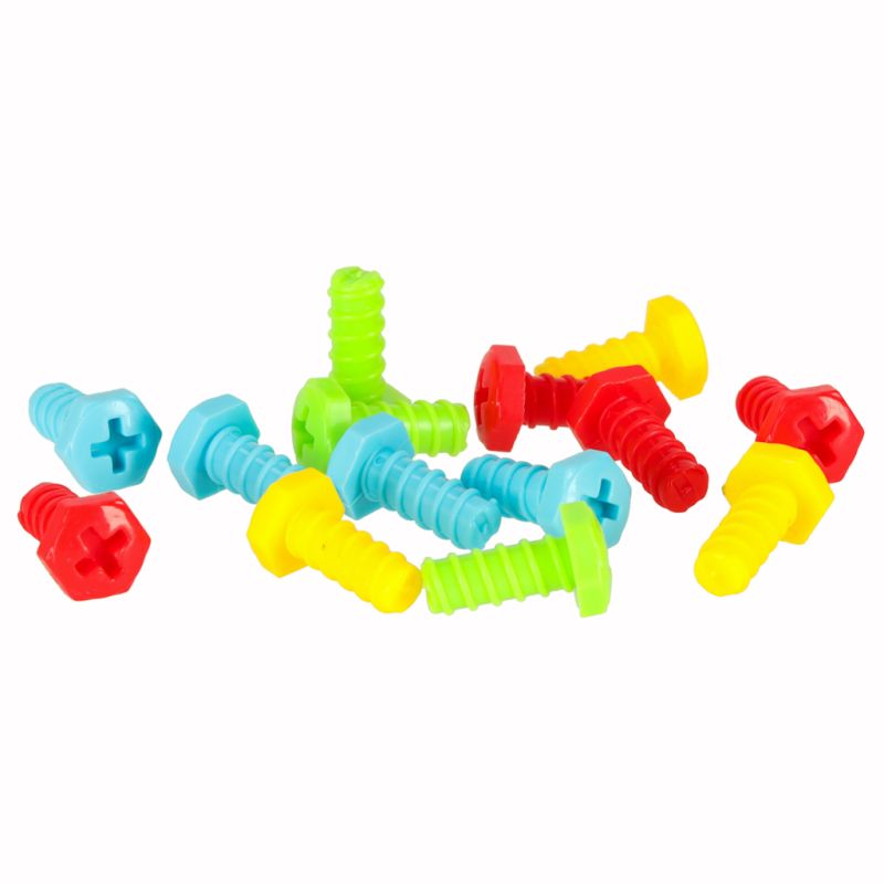 Wkrętarka wiertarka śrubki klocki konstrukcyjne zestaw majsterkowicza walizka 181 elementów - obrazek 11