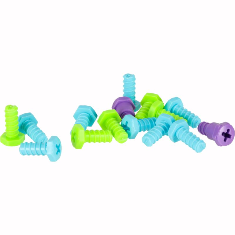 Wkrętarka wiertarka śrubki klocki konstrukcyjne zestaw majsterkowicza walizka 181 elementów - obrazek 10