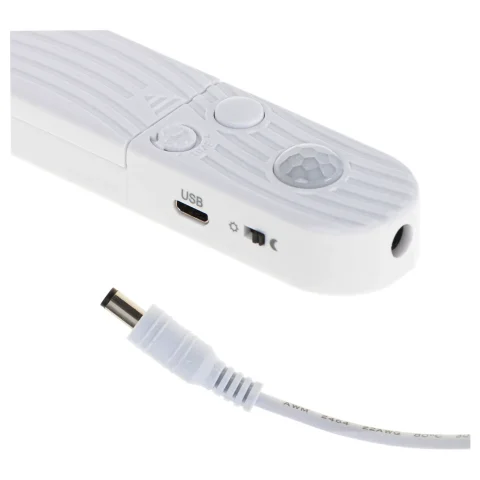 Taśma LED na baterie USB czujnik ruchu 2M zimny biały
