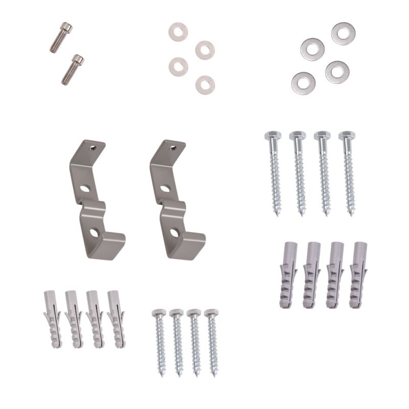 Markiza boczna tarasowa LUARO parawan zwijany 160 x 300 cm szary - obrazek 4