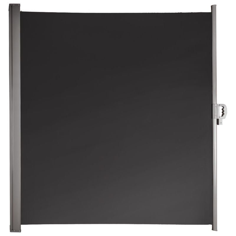 Markiza boczna tarasowa LUARO parawan zwijany 160 x 300 cm szary - obrazek 8