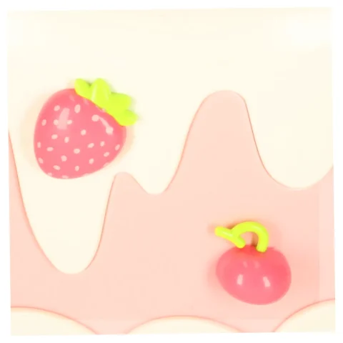 Tort urodzinowy piętrowy do krojenia na rzepy muzyka światła kuchnia 16 elementów różowy