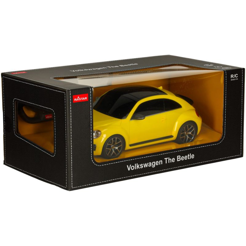 Samochód zdalnie sterowany Rastar 78000 Volkswagen Beetle 1:14 żółty - obrazek 9