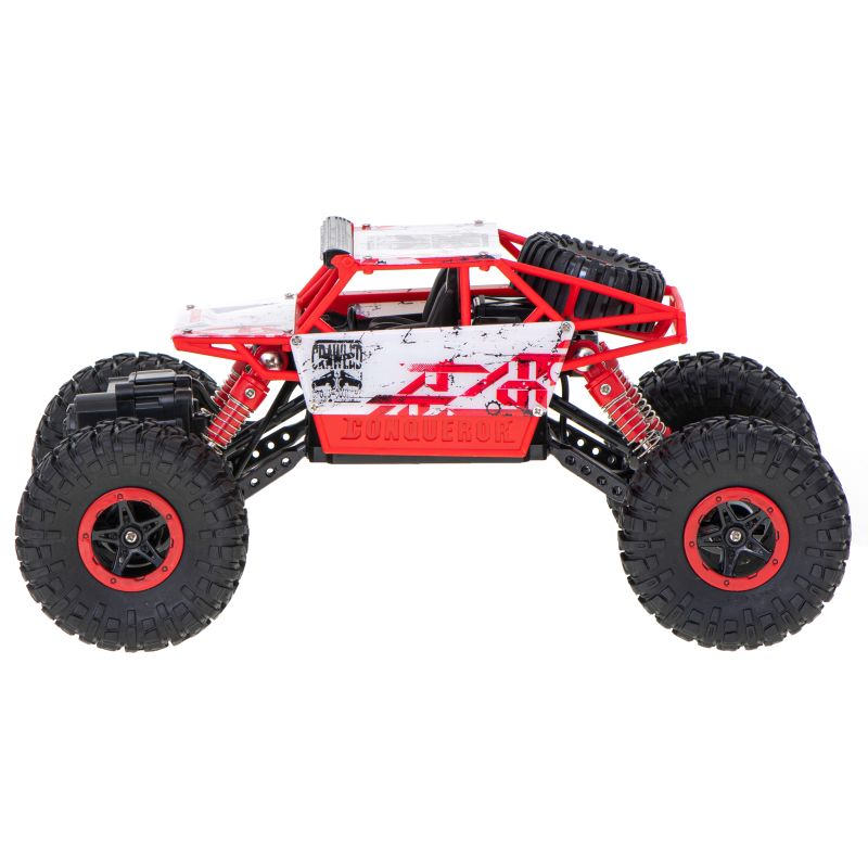 Samochód zdalnie sterowany na pilota RC Rock Crawler HB 2,4GHz 1:18 czerwony - obrazek 5