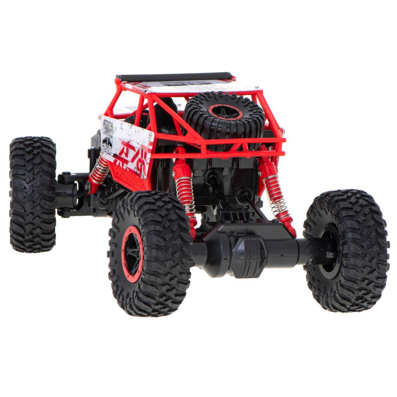 Samochód zdalnie sterowany na pilota RC Rock Crawler HB 2,4GHz 1:18 czerwony - obrazek 7