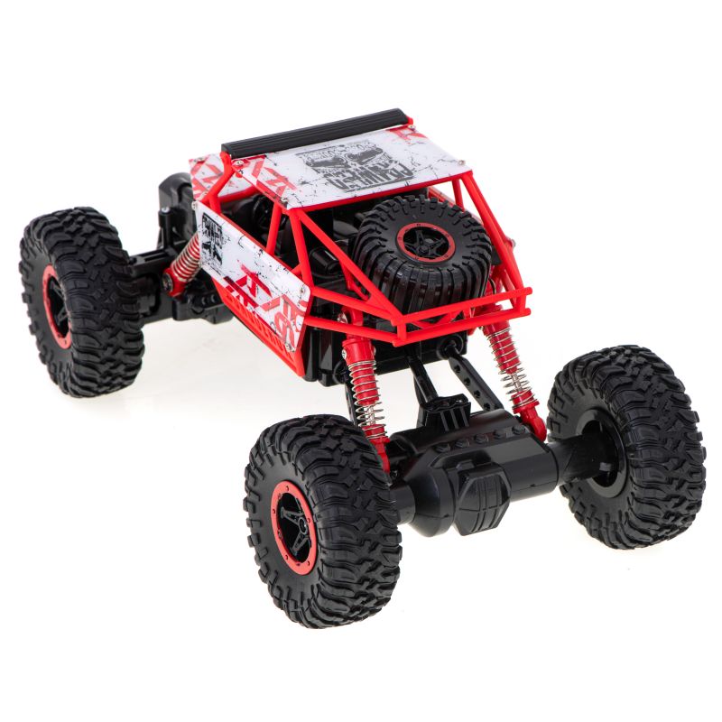 Samochód zdalnie sterowany na pilota RC Rock Crawler HB 2,4GHz 1:18 czerwony - obrazek 8