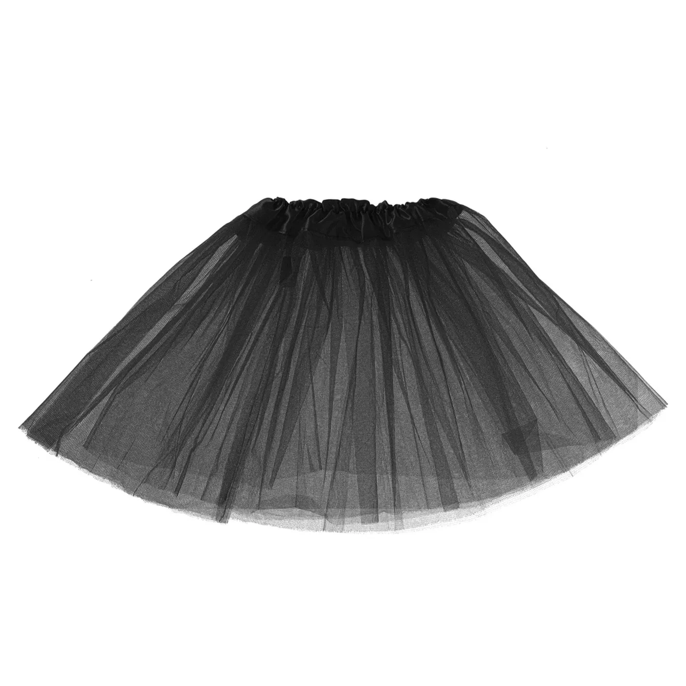 Spódniczka tiulowa tutu kostium strój karnawałowy przebranie czarna - obrazek 5