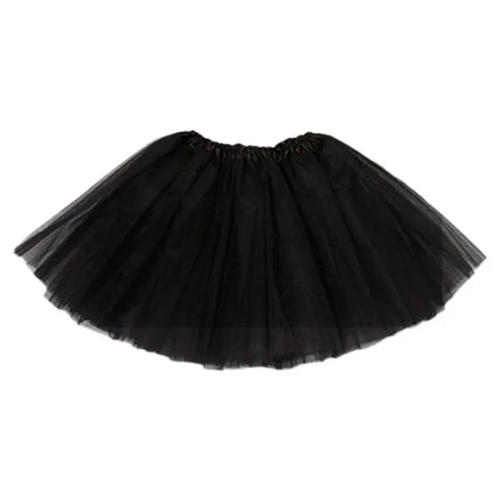 Spódniczka tiulowa tutu kostium strój karnawałowy przebranie czarna